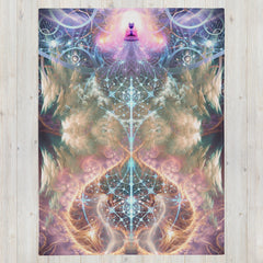 "The Alchemist's Breath" THROW BLANKET