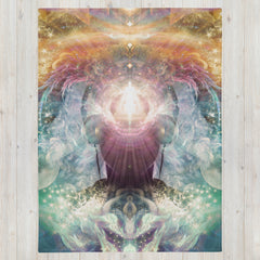 "Celestial Vibrations" THROW BLANKET