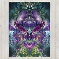 "Emergence" THROW BLANKET