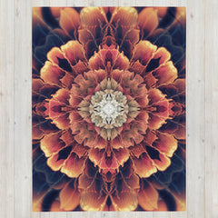 "Mandala Bloom" THROW BLANKET
