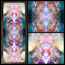 Load image into Gallery viewer, &quot;Primordial Soup&quot; - Trippy Jelly Fish YOGA MAT