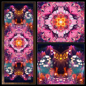 "Endless Mallow" - Flower Mandala YOGA MAT