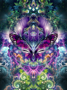 "Emergence" - Butterfly Canvas