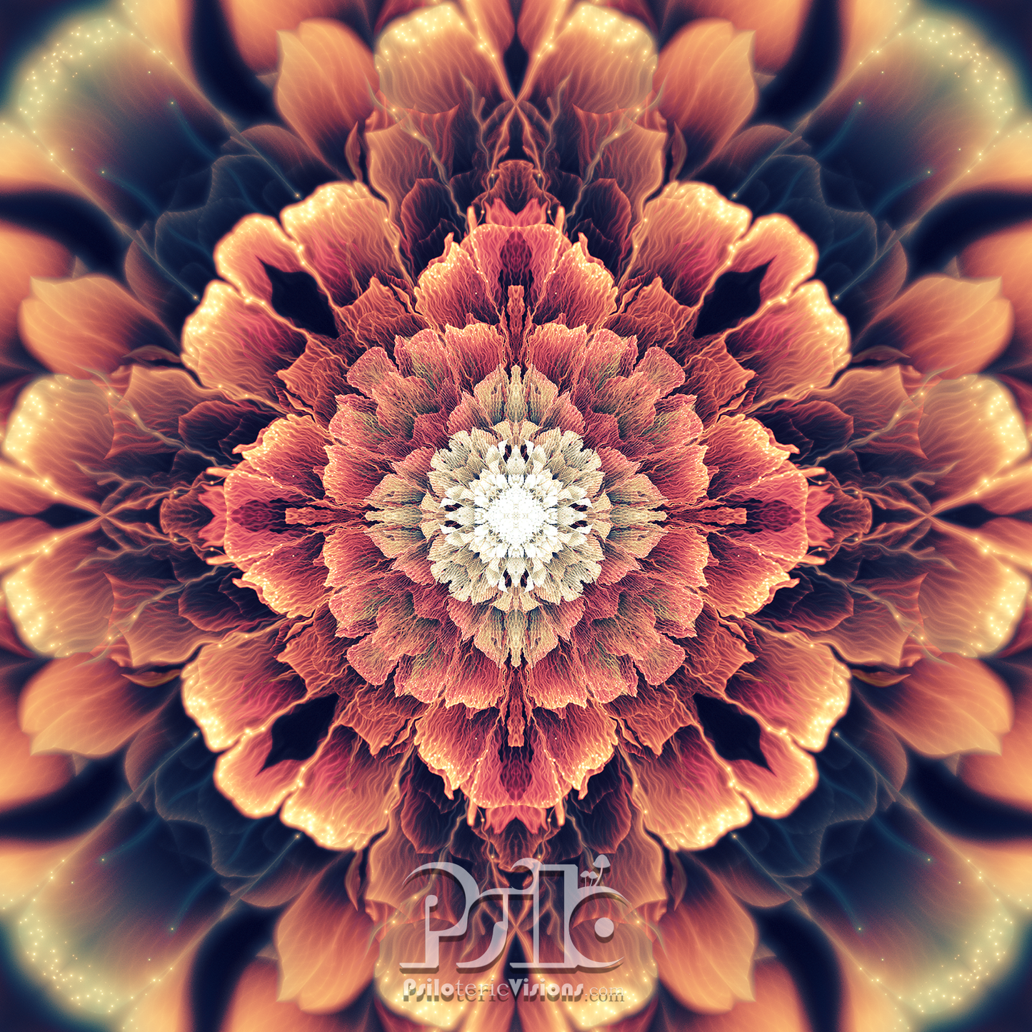"Mandala Bloom" - TAPESTRY