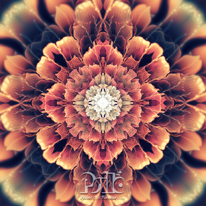 "Mandala Bloom" - TAPESTRY