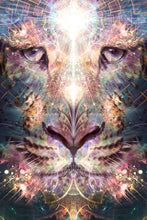 Load image into Gallery viewer, &quot;Mastering Darkness&quot; - Jaguar Spirit Animal Tapestry