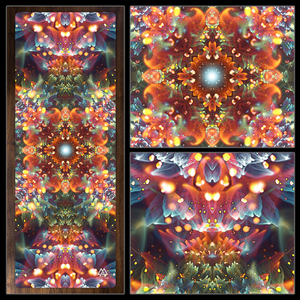 "Radiant Bliss" - Flower Mandala YOGA MAT
