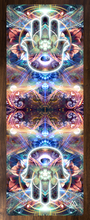 Load image into Gallery viewer, &quot;Divine Protection&quot; Hamsa Meditation YOGA MAT