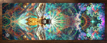 Load image into Gallery viewer, &quot;To Bee or Not to Bee&quot; - Psychedelic Honey Bee YOGA MAT