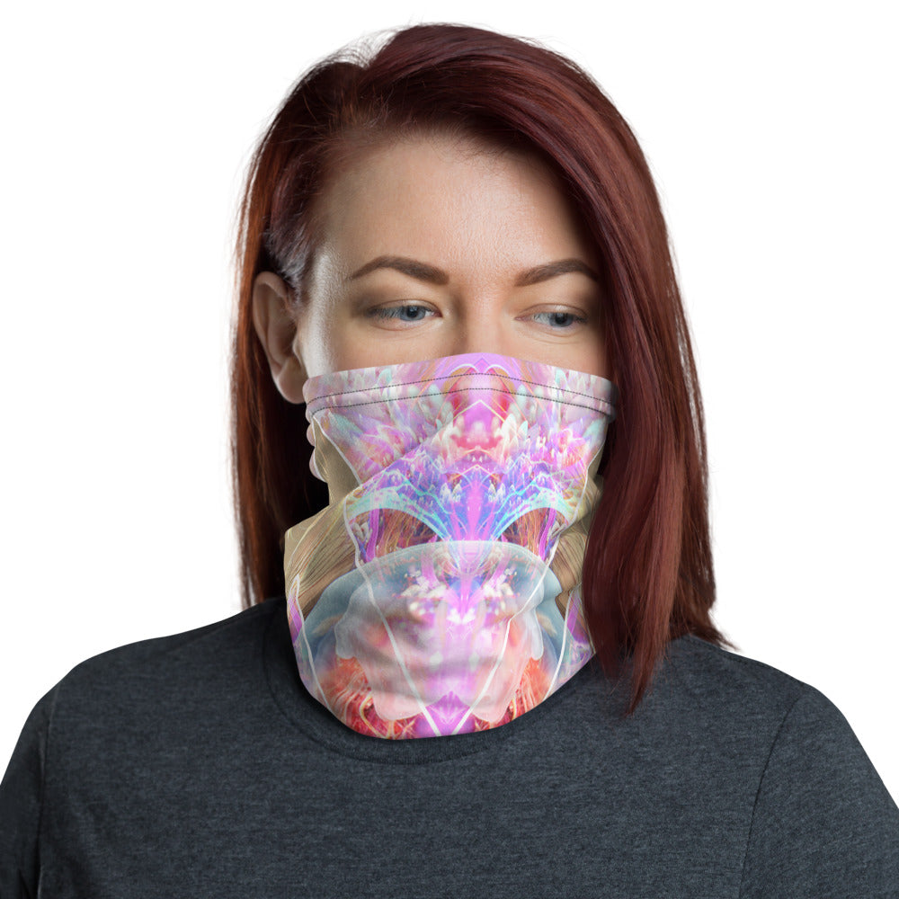 "Primordial Soup" - Trippy Jelly Fish FACE MASK / GAITER