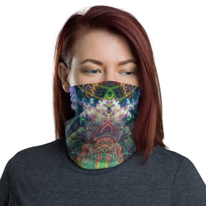 "To Bee or Not to Bee" - Psychedelic Honey Bee Face Mask / Gaiter