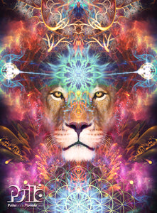 "Genesis" - Lion Tapestry