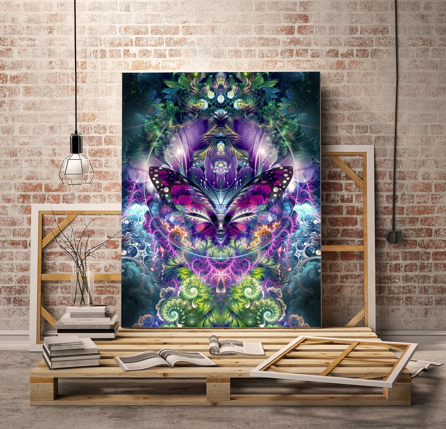 "Emergence" - Butterfly CANVAS